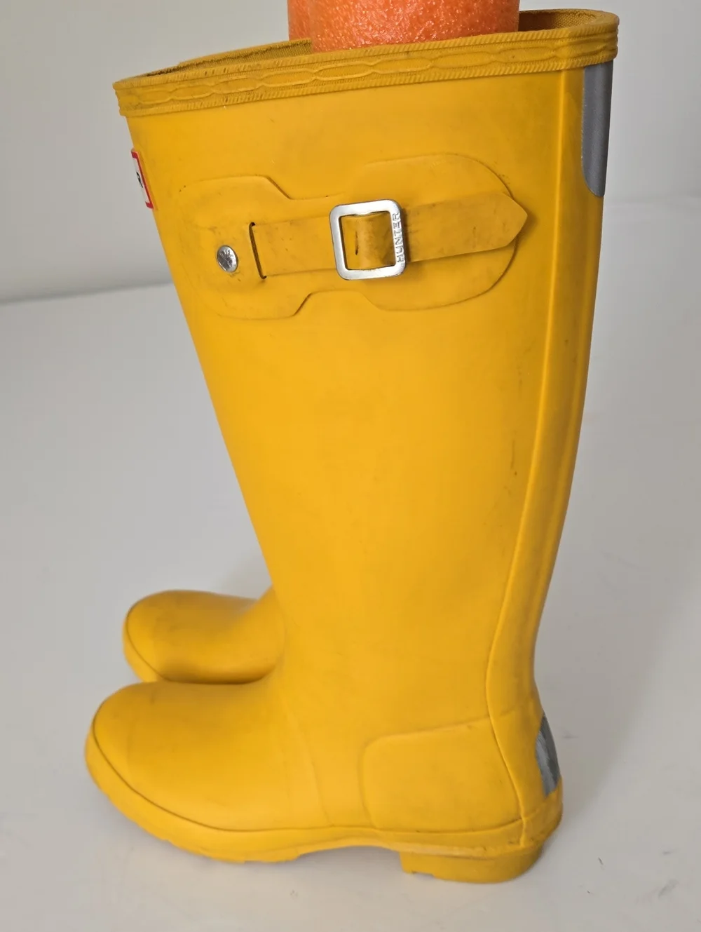 Hunter size worn